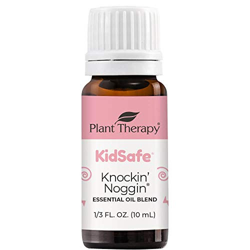 Plant Therapy KidSafe Knockin' Noggin Essential Oil Blend 10 mL (1/3 oz) 100percent Pure, Undiluted, Therapeutic Grade
