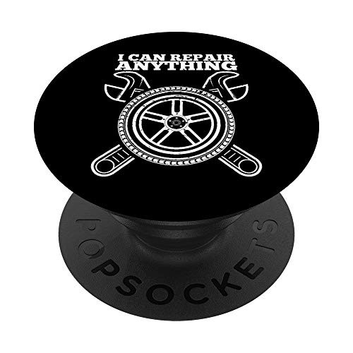 I Can Repair Anything Mechanic Cool Technician PopSockets Grip and Stand for Phones and Tablets