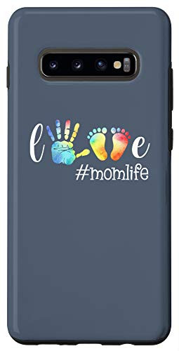 Galaxy S10plus Love Mom Life Motherhood Blessed Mama Mother's Day Gift Case
