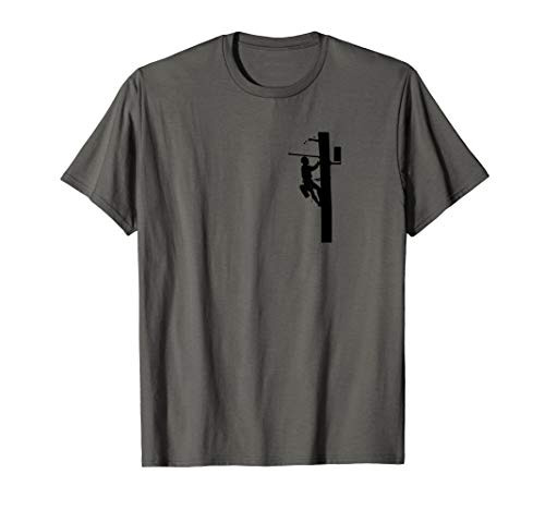 Lineman Shirt   Electric Cable Lineman T-Shirt Gift
