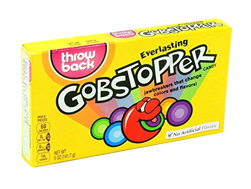 Gobstopper Original Candy, 1 Count (SUGAR CANDY - THEATER SIZE)