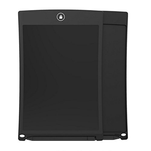 LCD Writing Tablet, 8.5 Inch Drawing and Writing Board Rewritten Pad Digital Notepad Drawing Pad for Draw Note Memo Remind Message Draft Useful at the Office Great Gift for Kids (Black)