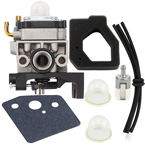 Harbot 16100-Z0H-053 Carburetor with 17211-Z0H-800 Air Filter Tune Up Kit for Honda 16100-Z0H-825 GX25 GX25N GX25NT FG110 FG110K1 Engine Tiller