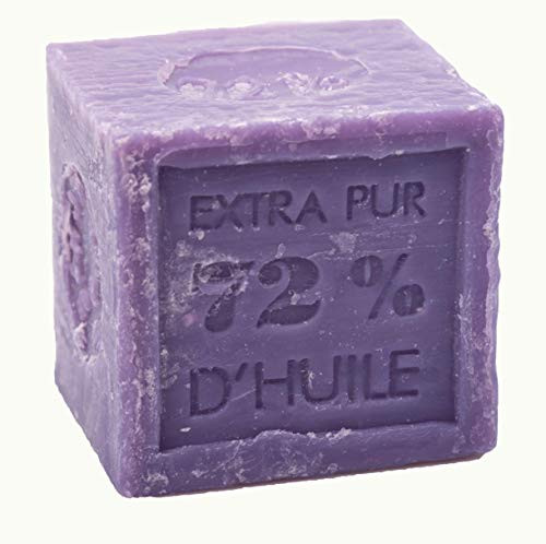 French La Savonnerie de Nyons Savon de Marseille Lavender Soap cube, 300g French La Savonnerie de Nyons Savon de Marseille Lavender Soap cube, 300g