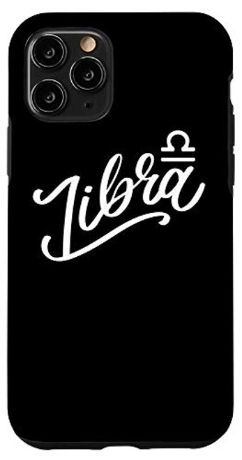 iPhone 11 Pro Libra Zodiac Sign Horoscope Astrology Season October Gift Case
