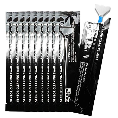 AAWipes Sensor Cleaning Swabs for Full Frame Sensor of DDR24 DSLR or SLR (10 Pack of 24mm Sensor Cleaning Swabs) Type 3 Sensor Swabs