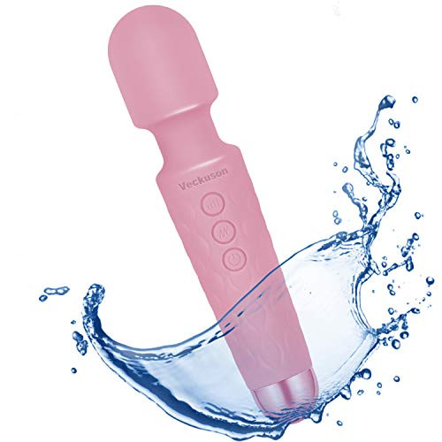 Wand Massager for Women, Wireless USB Rechargeable Massager Wand with Powerful Frequency for Pain Muscles  and  Sports Recovery - Pink Wand Massager for Women, Wireless USB Rechargeable Massager Wand with Powerful Frequency for Pain Muscles  and  Sports Recovery - Pink