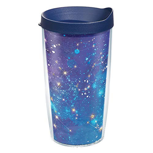 Tervis Zodiac Galaxy Insulated Tumbler, 24oz, Clear - Tritan
