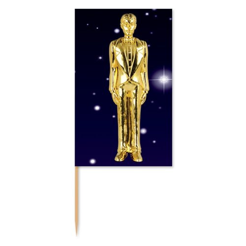 Beistle 50-Pack Awards Night Picks, 2-1/2-Inch