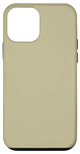 iPhone 12 mini Matte Pastel Green Olive Pattern AEJ103 Case