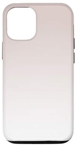 iPhone 12/12 Pro Ombre Light Beige Yellow Pattern AEJ180 Case