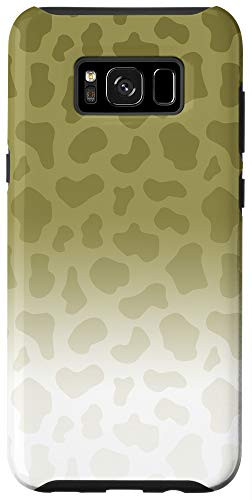 Galaxy S8plus Ombre Green Yellow Olive Giraffe Print Animal AEW172 Case