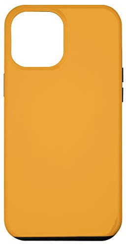 iPhone 12 Pro Max Citrus-Yellow Sunflower Solid Color Case