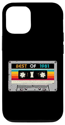 iPhone 12/12 Pro Best of 1981 39th Birthday Gift Vintage Cassette Tape Case