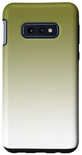 Galaxy S10e Ombre Green Olive Yellow Pattern AEJ034 Case