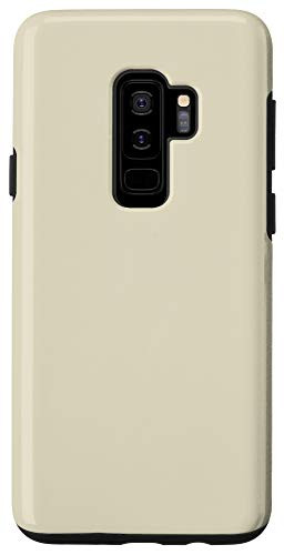 Galaxy S9plus Matte Light Beige Yellow Pattern AEJ089 Case