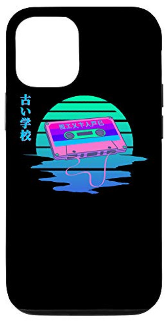 iPhone 12/12 Pro Vaporwave Aesthetic Style 80's 90's Mixtape Cassette sunset Case iPhone 12/12 Pro Vaporwave Aesthetic Style 80's 90's Mixtape Cassette sunset Case