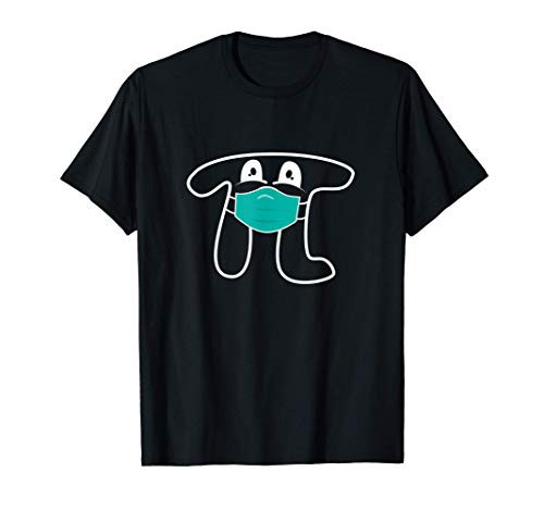 pi day 2021 - Pi wearing mask- for teachers and kids T-Shirt