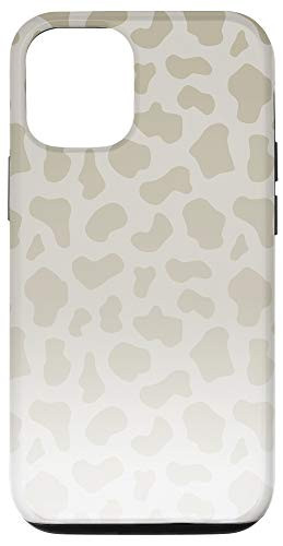 iPhone 12/12 Pro Ombre Light Beige Green Giraffe Print Animal AEW192 Case