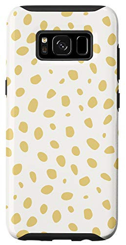 Galaxy S8 Polka Dots Orange Brown Tan Brown AEP454 Case