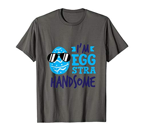 Cute Sunday School or Egg Hunt I'm Eggstra Handsome Easter T-Shirt