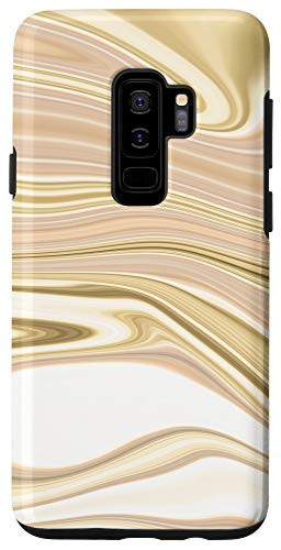 Galaxy S9plus Tan Brown Pink White Swirl Pattern AEP240 Case