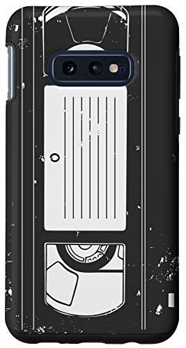 Galaxy S10e Vintage Retro Video Cassette Tape Classic Old Fashion 80's Case