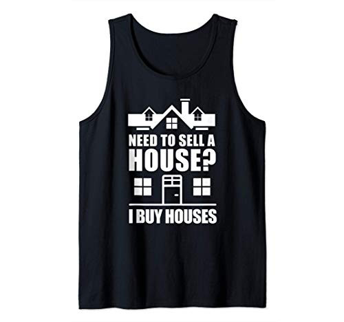 I Buy Houses Real Estate Investor Tank Top