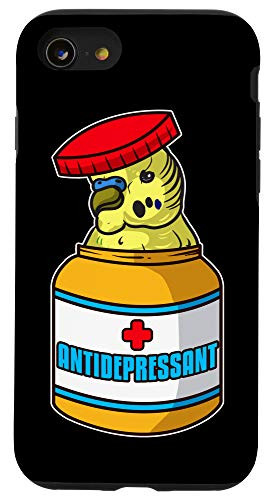 iPhone SE (2020) / 7 / 8 Adorable Bird Antidepressant Pets Fix Depression Cute Birdie Case