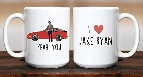 Yeah You/Jake Ryan/Sixteen Candles/Molly Ringwald / 80s movies/Brat Pack/Funny Mug/I Love Jake Ryan / 80s / 16 candles