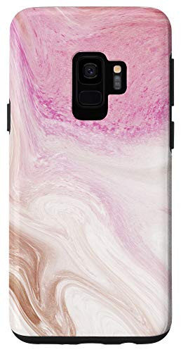Galaxy S9 Pink Magenda Tan Brown Red Maroon AEP290 Case