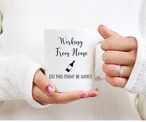 Funny Work From Home Mugs, Remote Working Mug, Funny Working From Home Mug Cup, Funny Zoom Coffee Mug, Isolation Coffee Mugs UZL12Y Funny Work From Home Mugs, Remote Working Mug, Funny Working From Home Mug Cup, Funny Zoom Coffee Mug, Isolation Coffee Mugs UZL12Y