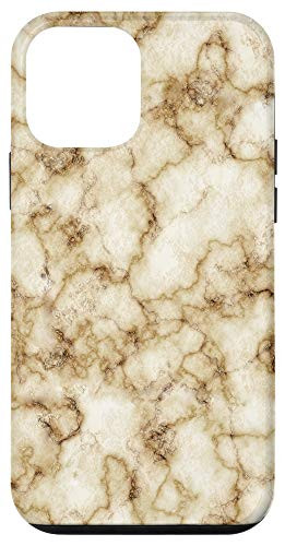 iPhone 12 mini Pink Brown Tan Red Swirl Pattern AEP349 Case