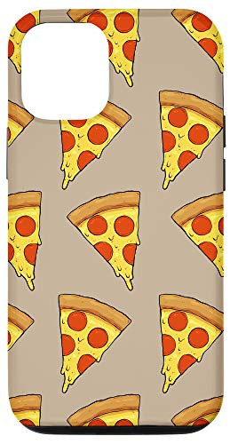 iPhone 12/12 Pro Pizza Slice, Pepperoni Pizza Slice, Pizza, Beige Case