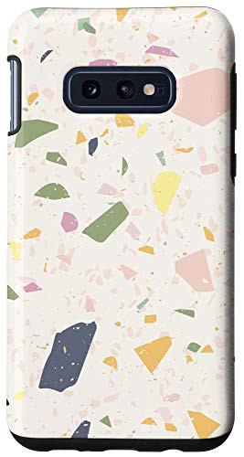 Galaxy S10e Green Orange Yellow Tan Brown Pink Purple Pattern AEP020 Case