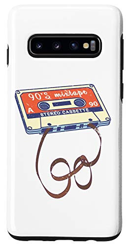 Galaxy S10 Retro 90's Mixtape Audio Cassette - Music Lovers Case
