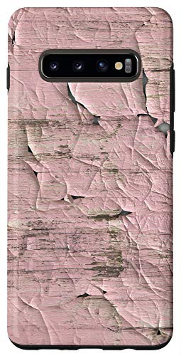 Galaxy S10plus Pink White Tan Brown Rustic AEP116 Case