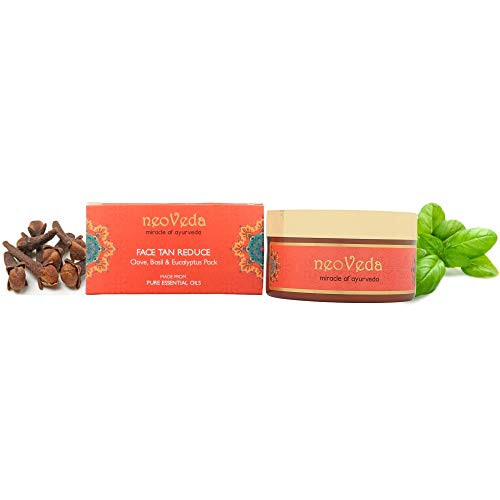 NeoVeda Face Tan Reduce Clove Basil  and  Eucalyptus Pack (100 ML)
