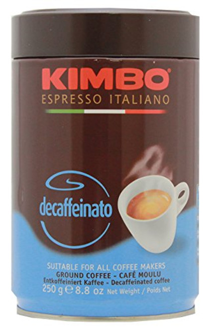 Kimbo Decaffeinato Ground Coffee in Can 8.8oz/250g