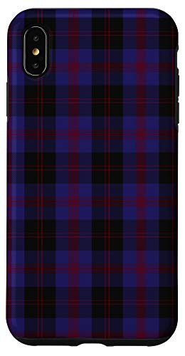 iPhone XS Max Angus Tartan Plaid Scottish Clan Family Pattern Case