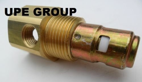 New BRASS In tank Check valve for air compressor 3/4 inch INVERTED FLARE TOP INLET X 3/4 inch MALE NPT OUTLET TO TANK FOR COMPRESSED AIR SYSTEMS TANKS MADE IN USA REPLACES
