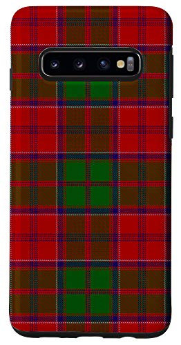 Galaxy S10 Grant Tartan Plaid Scottish Clan Family Pattern Case
