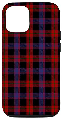 iPhone 12/12 Pro Brown Tartan Plaid Scottish Clan Family Pattern Case