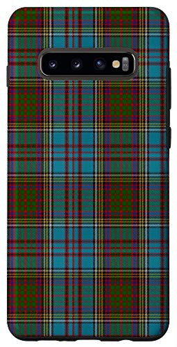 Galaxy S10plus Anderson Tartan Plaid Scottish Clan Family Pattern Case