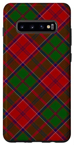 Galaxy S10plus Grant Tartan Plaid Scottish Clan Family Pattern Case