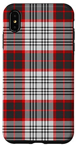 iPhone XS Max Edinburgh Tartan Plaid Scottish Clan Family Pattern Case