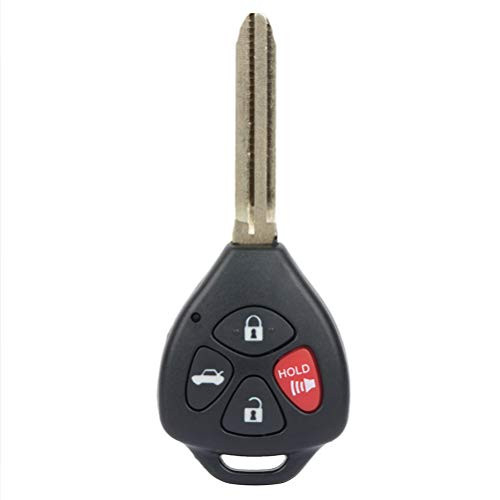 SELEAD Flip Key Fob 4 Buttons Keyless Entry Remote fit for 2010-2013 TOYOTA COROLLA Antitheft Keyless Entry Systems ADP12514801S 1pc US Stock