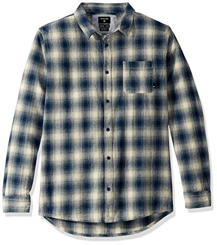 Quiksilver Men's Gold Woven TOP, Moonlight Ocean inca Check, S