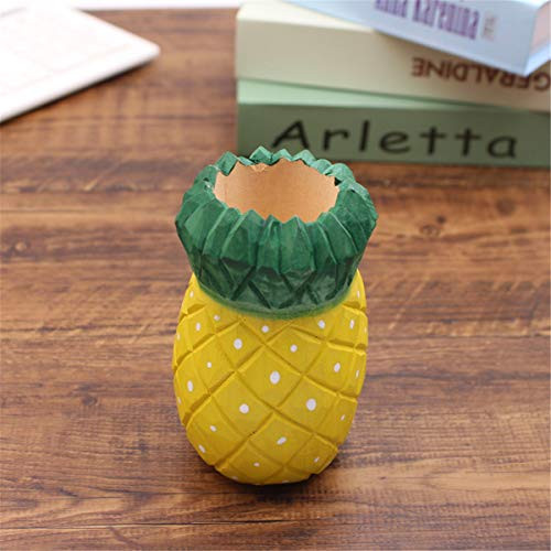 YU-NIYUT Handmade Carved Wildlife Wooden Pen Stand, Pencil Holder, Pen Holder for Office Desk, Wooden Desk Organizers