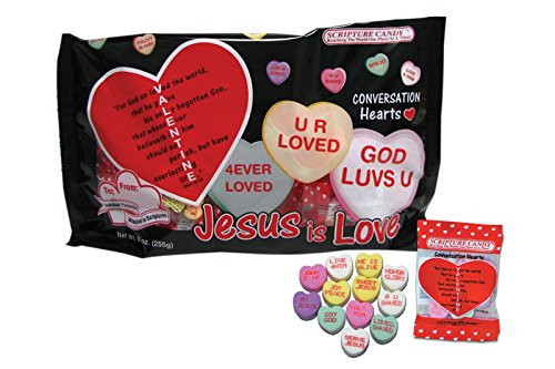 Scripture Candy, Conversation Hearts Bag, 15 Count